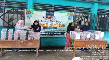 Semarak IDUL ADHA 2025 di SMKN1 Jiwan
